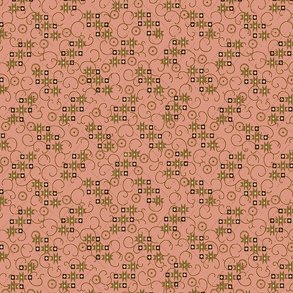 Reststykke - 38 Stars Pink - 92 cm