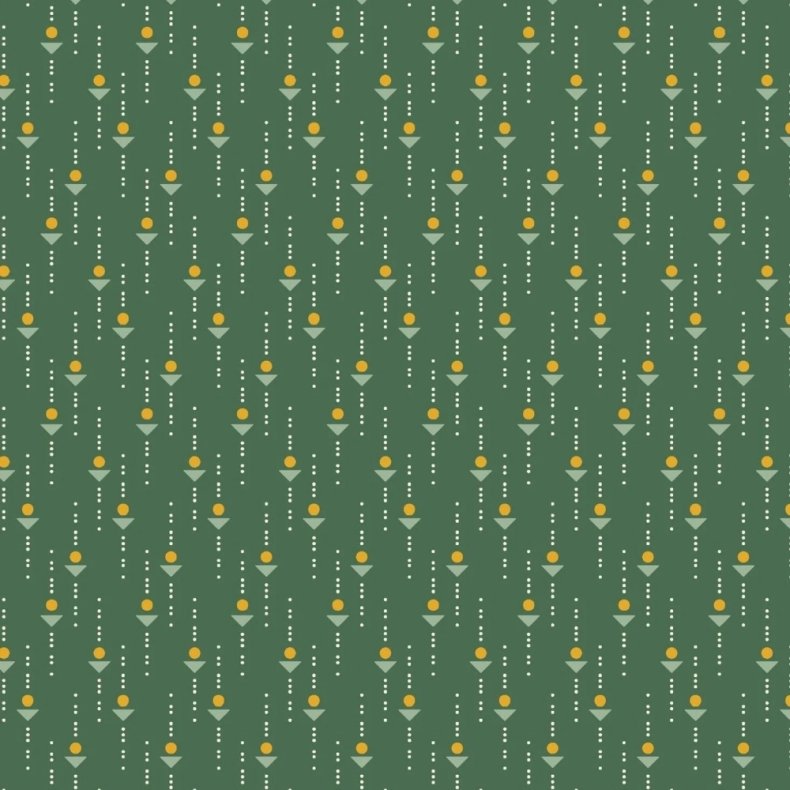 EQP Patchworkstof - Catch and release - Ocean