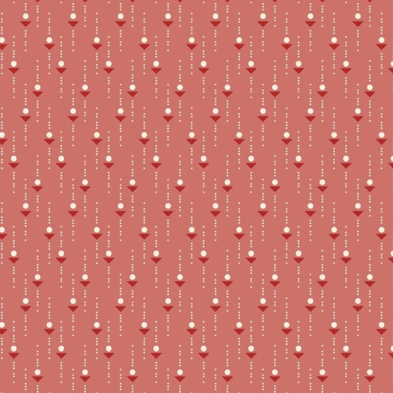 EQP Patchworkstof - Catch and release - Blush