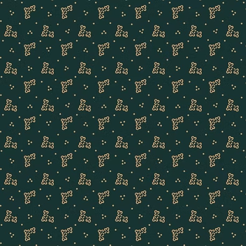 EQP Patchworkstof - Cloverdale - Midnight