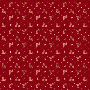 EQP Patchworkstof - Cloverdale - Ruby