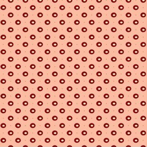 EQP Patchworkstof - Cotton candy - Frosted pink