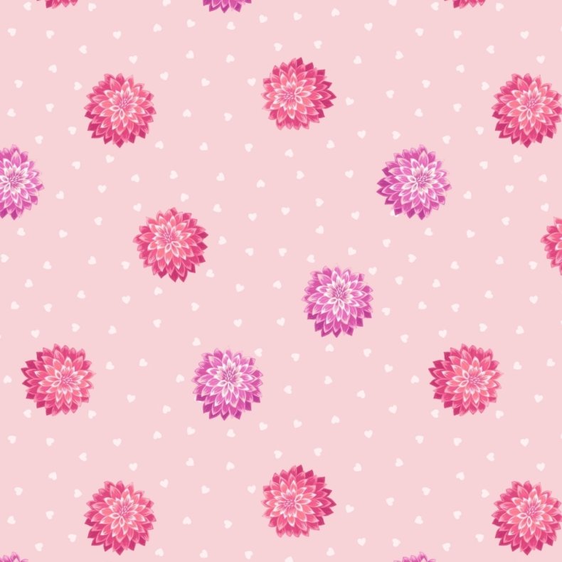 Reststykke - 30 Dahlia heart - 175 cm