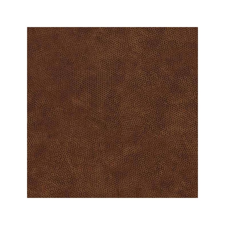 Tone-i-tone basisstof - Dimples Bruin