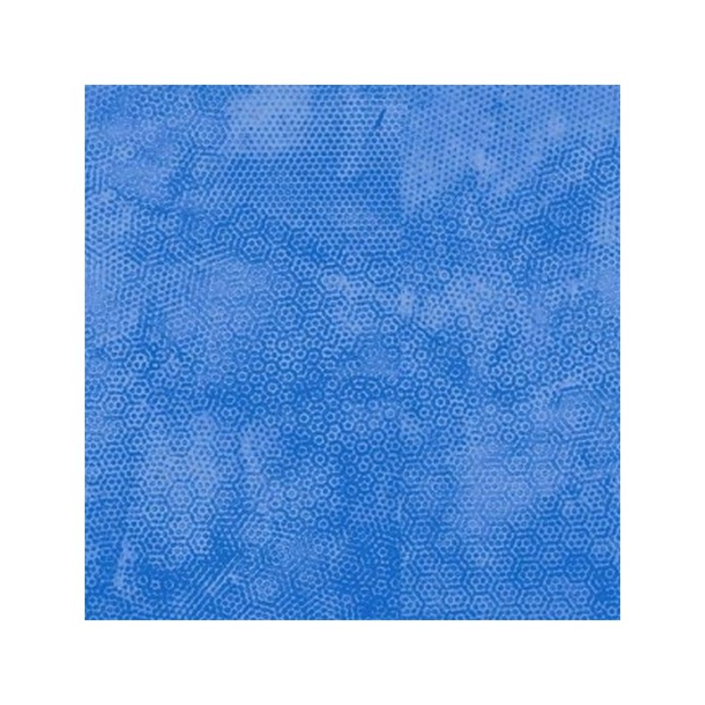 Tone-i-tone basisstof - Dimples Cornflower