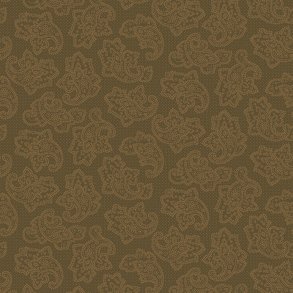 Reststykke - 36 Paisley Brown - 120 cm