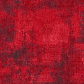 Bagside Patchworkstof - Dry brush - Red