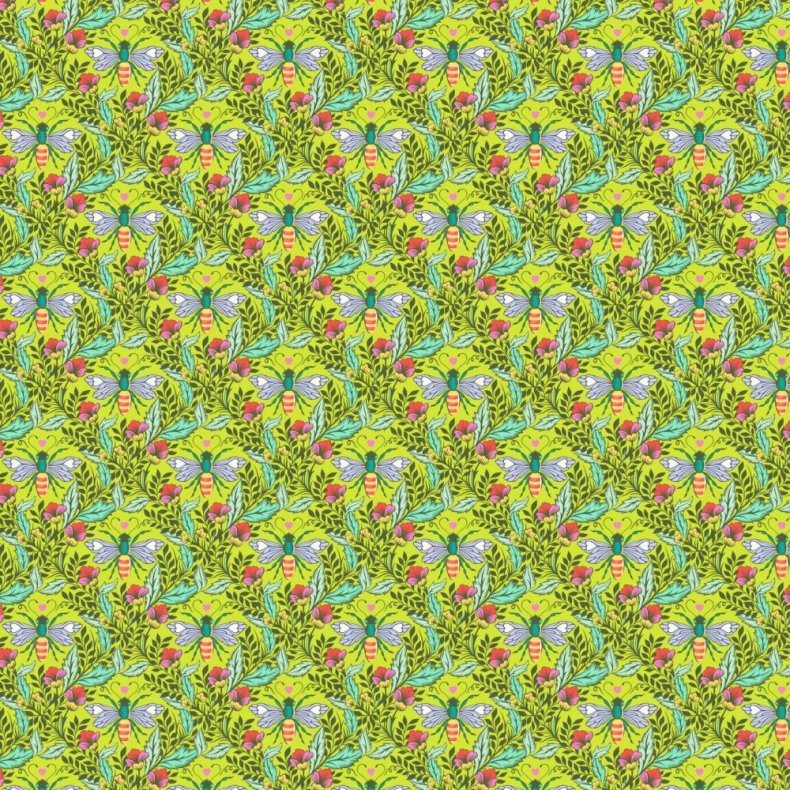 Tula Pink patchworkstof - Shake your honey maker - Enchanted