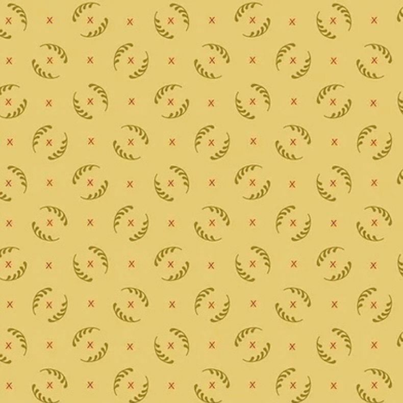 EQP Patchworkstof - Olivia - Sage Green