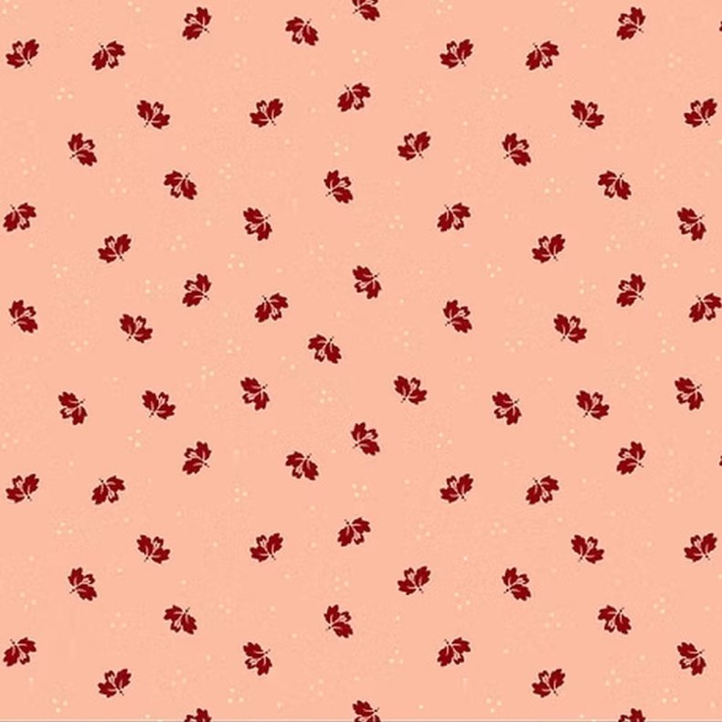 EQP Patchworkstof - Happy harvest - Frosted pink