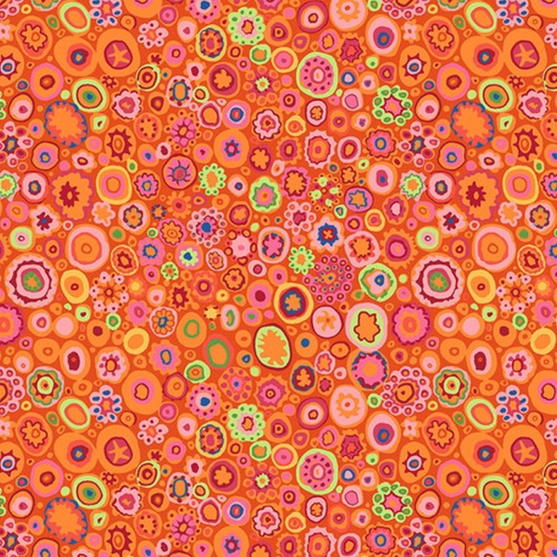 Kaffe Fassett Patchworkstof - Paperweight - Red