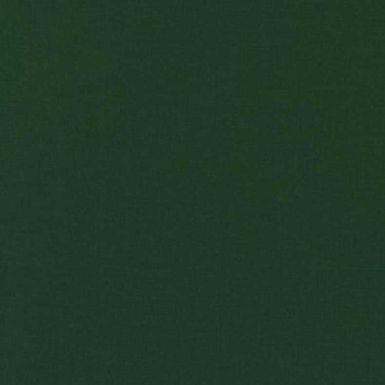 Ensfarvet patchworkstof - Kona Forest #1145