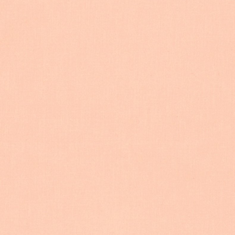 Ensfarvet patchworkstof - Kona Ice Peach #1176