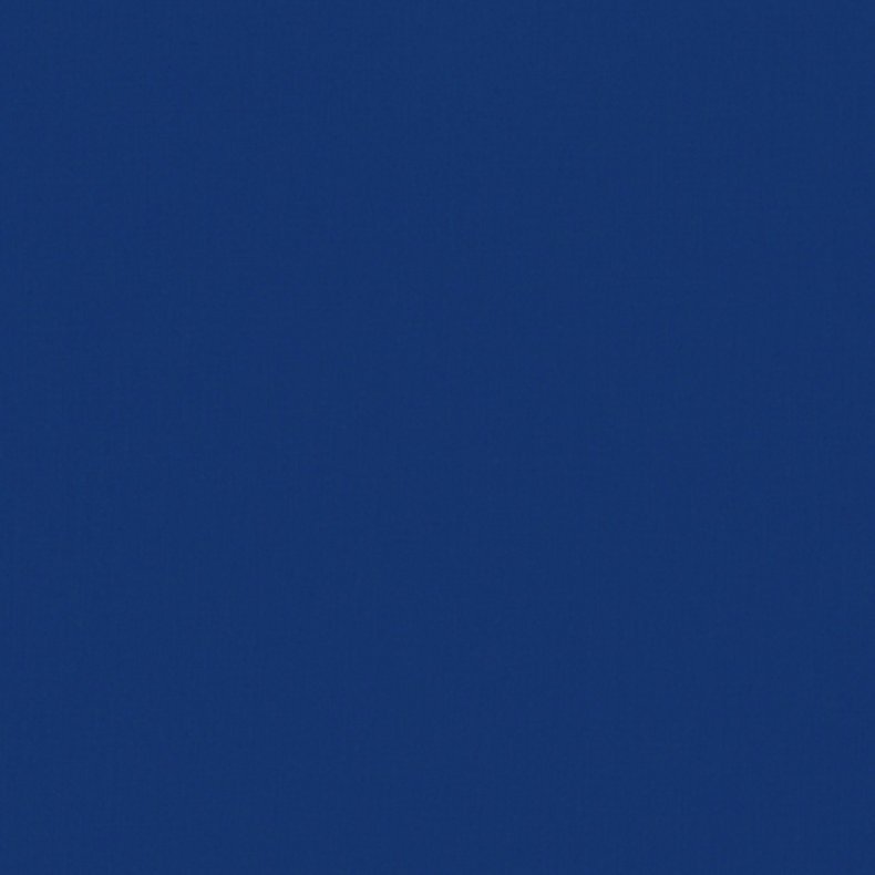 Ensfarvet patchworkstof - Kona Marine #1218