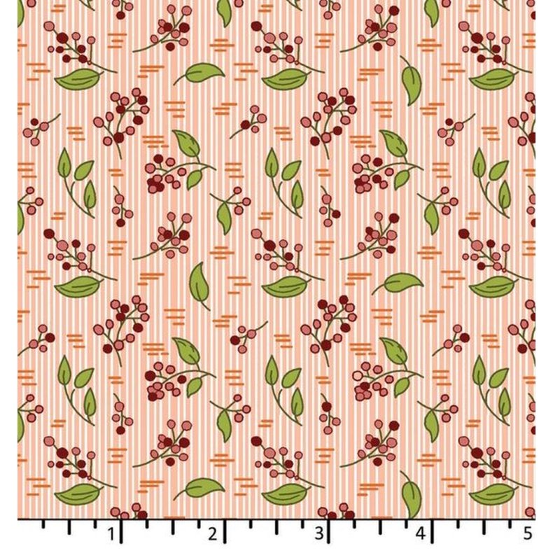 EQP Patchworkstof - Merry Berry - Frosted Pink