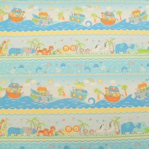 Patchworkstof - Noah's journey stripe