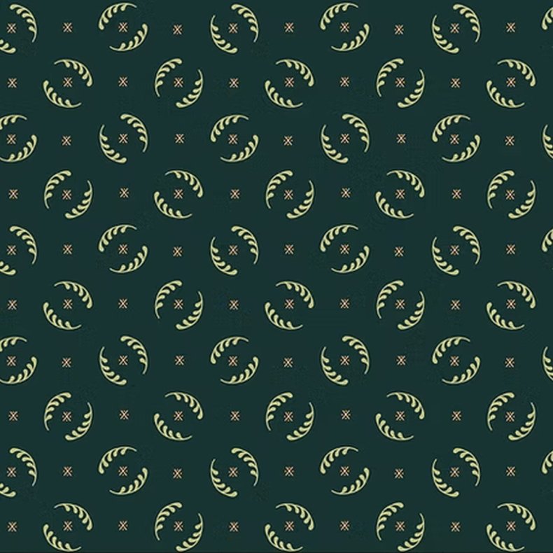 EQP Patchworkstof - Olivia - Midnight