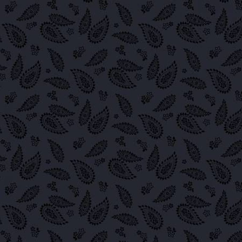 Tone-i-tone basisstof - Black Paisley