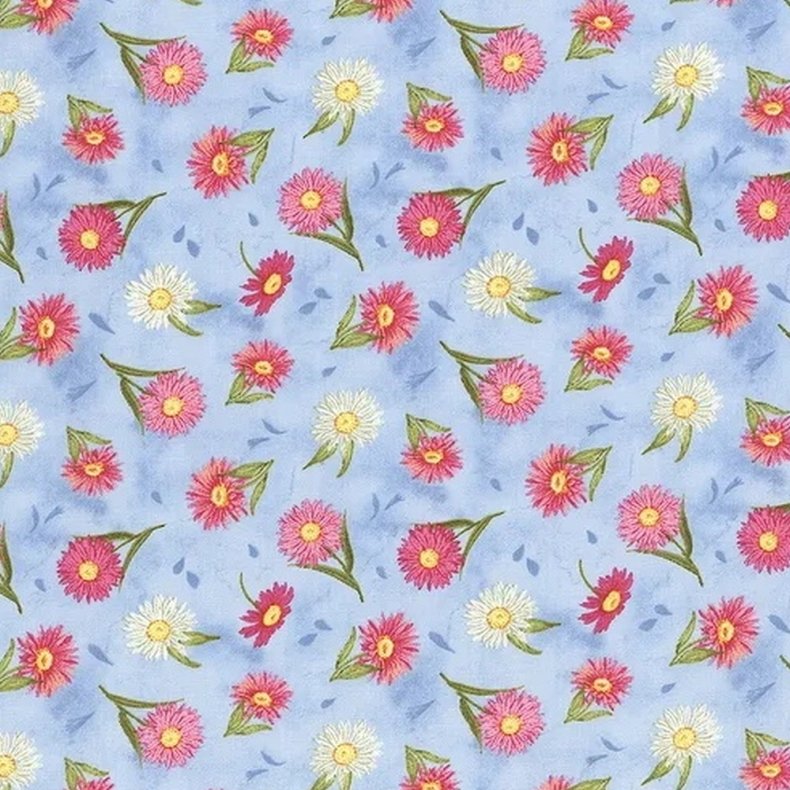 Patchworkstof - Paisley punch - Small flowers