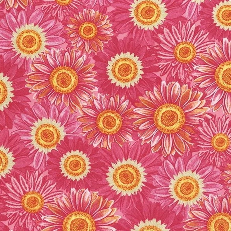 Patchworkstof - Paisley punch - Flowers