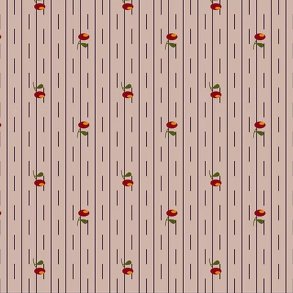 EQP Patchworkstof - Posies - Light taupe