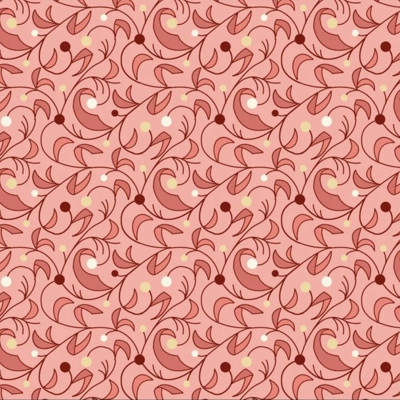 EQP Patchworkstof - Riverside - Rose