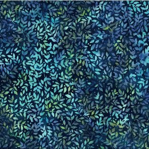 Batikstof - Riverwalk - Watercress