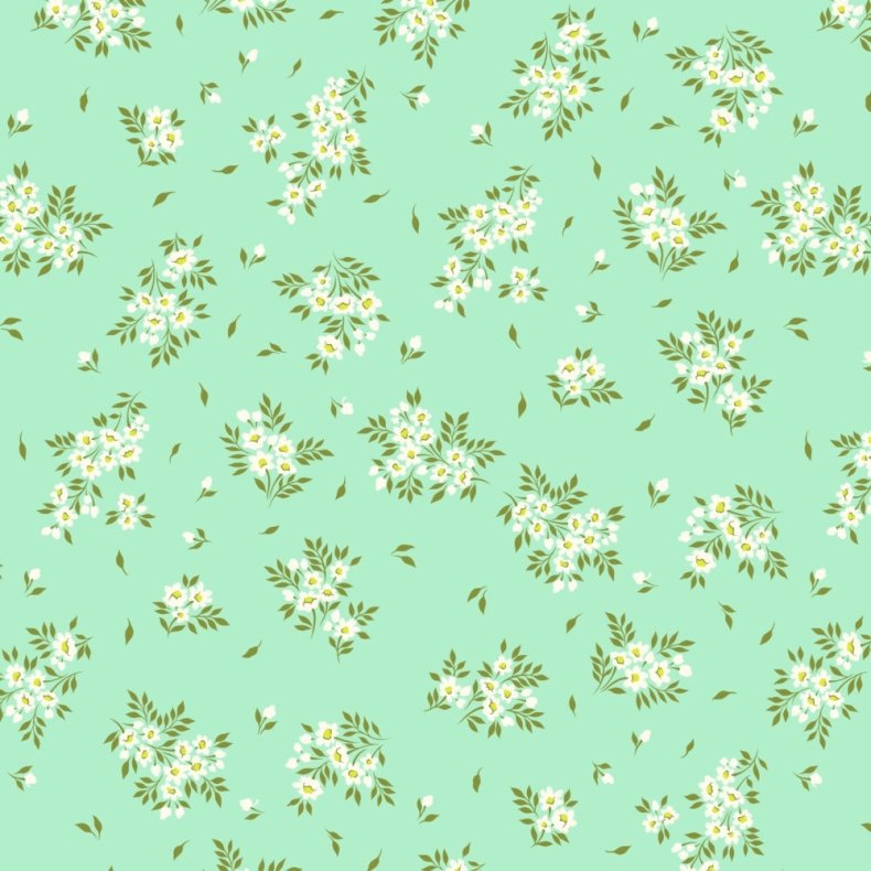 Tula Pink patchworkstof - What a Ditz - Spearmint
