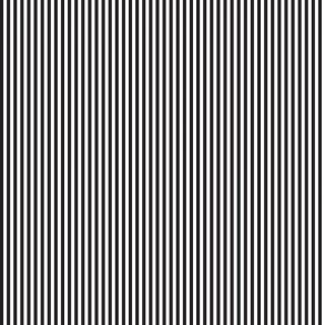 Patchworkstof - 1/8 inch Stripe - Sort og hvid