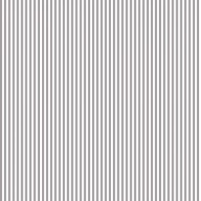 Patchworkstof - 1/8 inch Stripe -  Gr� og Hvid