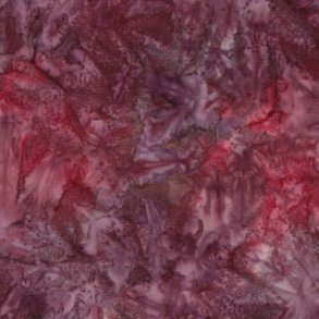 Patchwork batik - Iris - Meleret Bordeaux