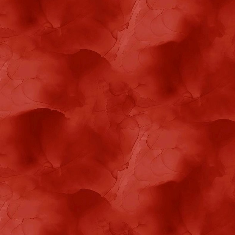 Bagside Patchworkstof - Watercolor texture - R�d