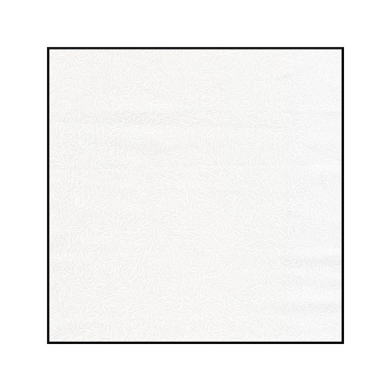 Tone-i-tone basisstof - Whiteout Illustated Leaves