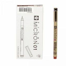 Micron Pigma Pen Fine Point -  Brun 0,25mm