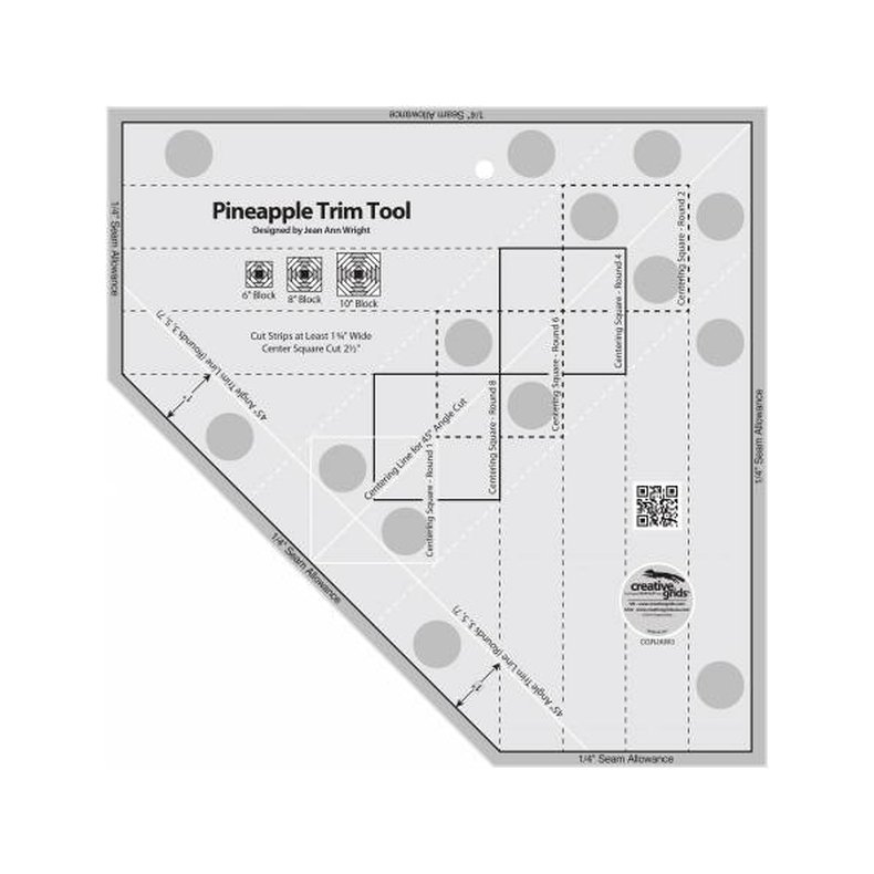 Patchworklineal - Pineapple Trim Tool