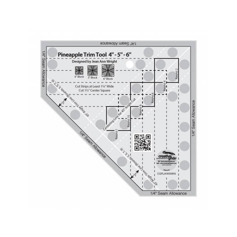 Patchworklineal - Pineapple Trim Tool mini