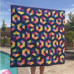 Patchwork M�nster - Pool party quilt