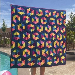 Patchwork M�nster - Pool party quilt