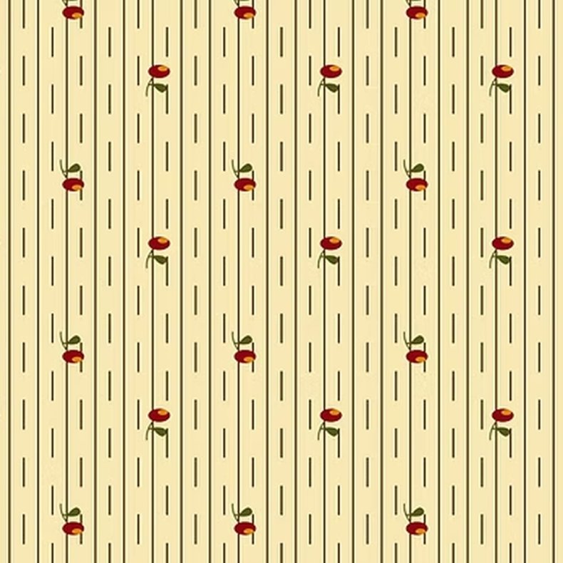 EQP Patchworkstof - Posies - Ecru