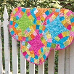 Accuquilt Skabelon - Double wedding ring (11�") 55078