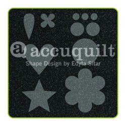 Accuquilt Skabeloner - Go Qube 9" Block Speciality Set 55783