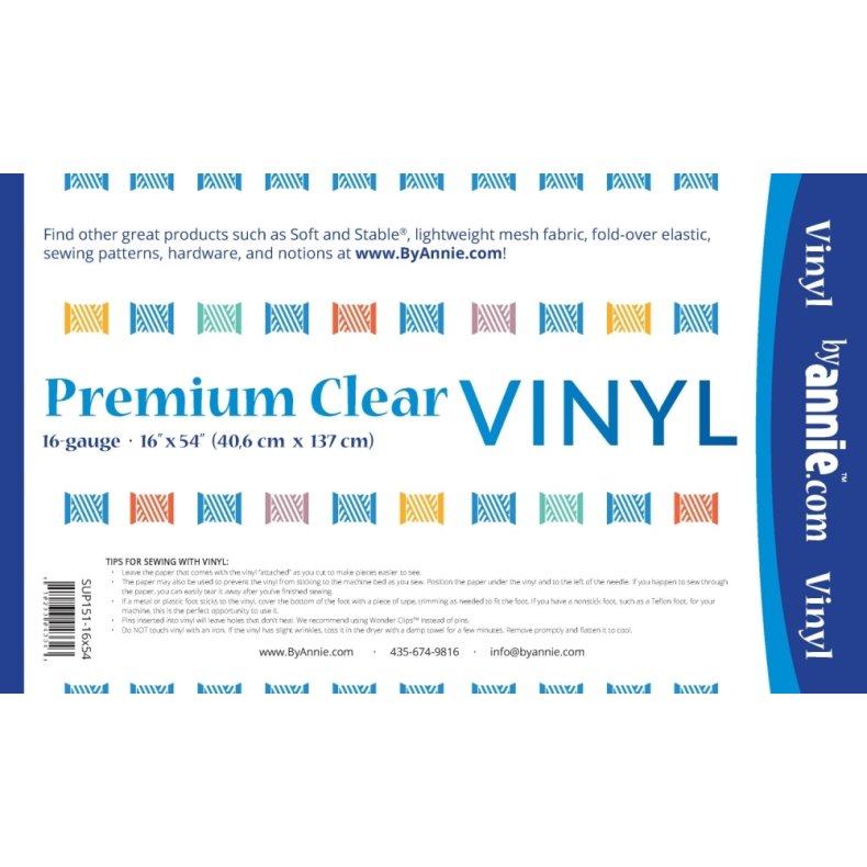 By Annie Klar Vinyl - 16 x 54 inch (40 x 137 cm)