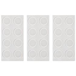 Linealstopper - Skridsikre silikone puder til linealer