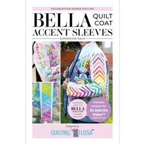 Sym�nster - Bella quilt coat till�gspakke - Accent sleaves