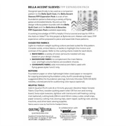 Sym�nster - Bella quilt coat till�gspakke - Arcs &amp; Beauties