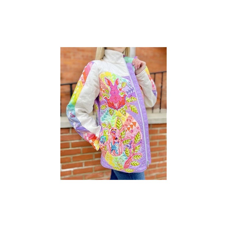 Sym�nster - Bella quilt coat till�gspakke - Arcs &amp; Beauties