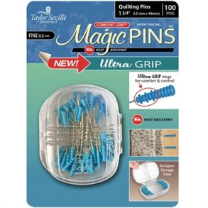 Magic pins - Quilte knappen�le - 0,5mm