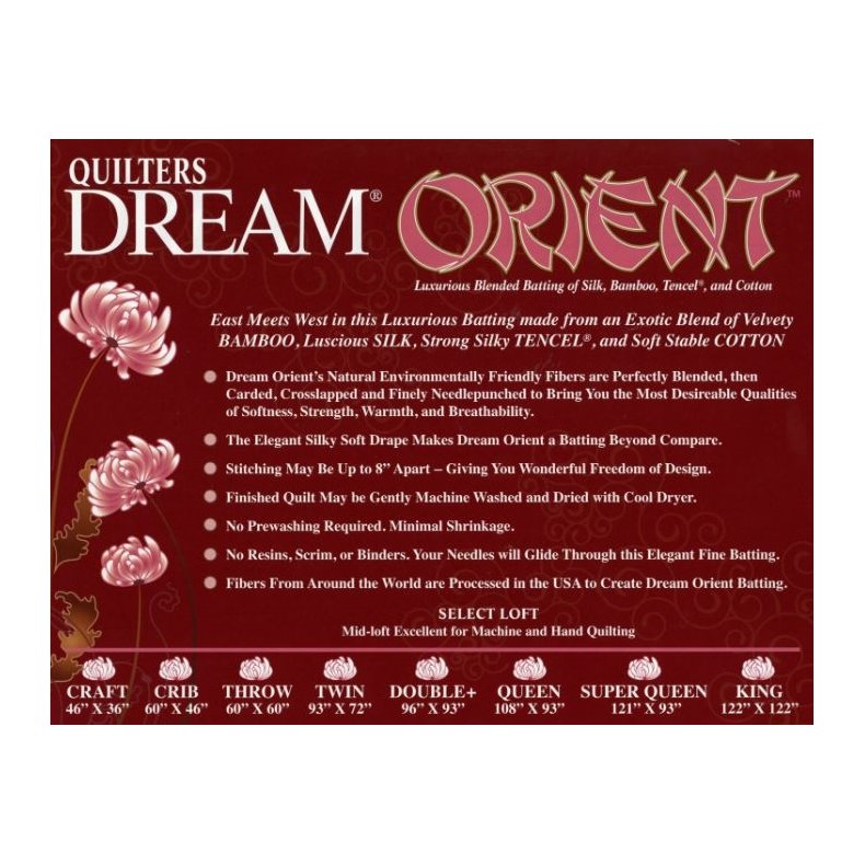 Quilter's Dream Select - Mellemfoer Silke, bambus og bomuld