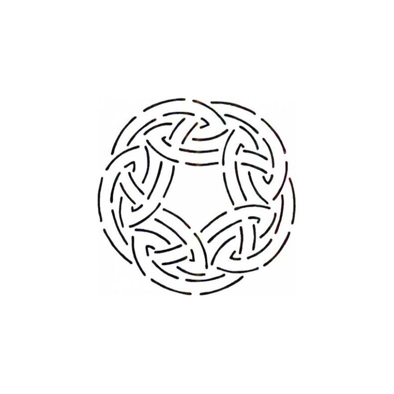 Quilteskabelon This Way &amp; That Way