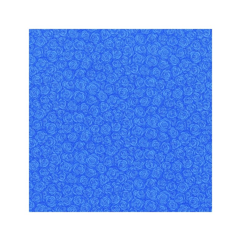 Tone-i-tone basisstof - Rose Petals - Cornflower